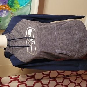 Nike Seattle Seahawks blue and grey hoddie. Size M